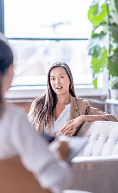supportive addiction counseling session